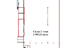 plans. Мезонин Производственно-складской комплекс Технопарк Щелково Московская обл, Щёлково, ул Заречная, д 153, 3 154 м2 фото 1